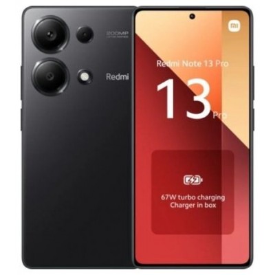 SMARTPHONE XIAOMI REDMI NOTE 13 PRO 6,67 4G 12GB/512GB MIDNIGHT BLACK